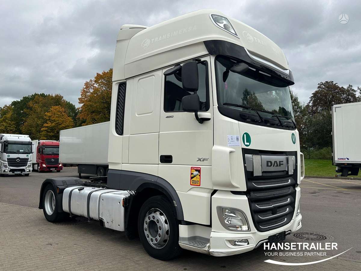 DAF XF 480 FT Mega Lowdeck, 2 miegamosios vietos