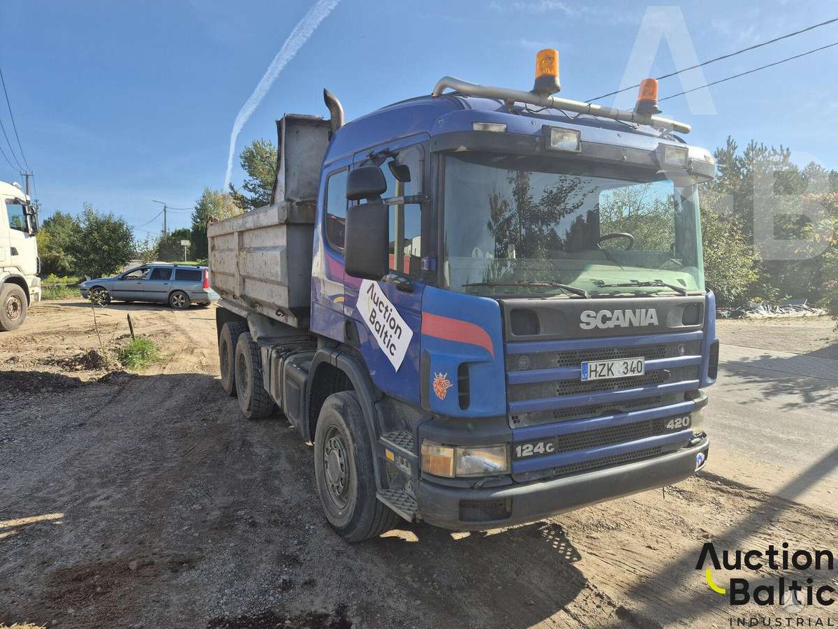 Scania P 124 CB, dumpers / tippers