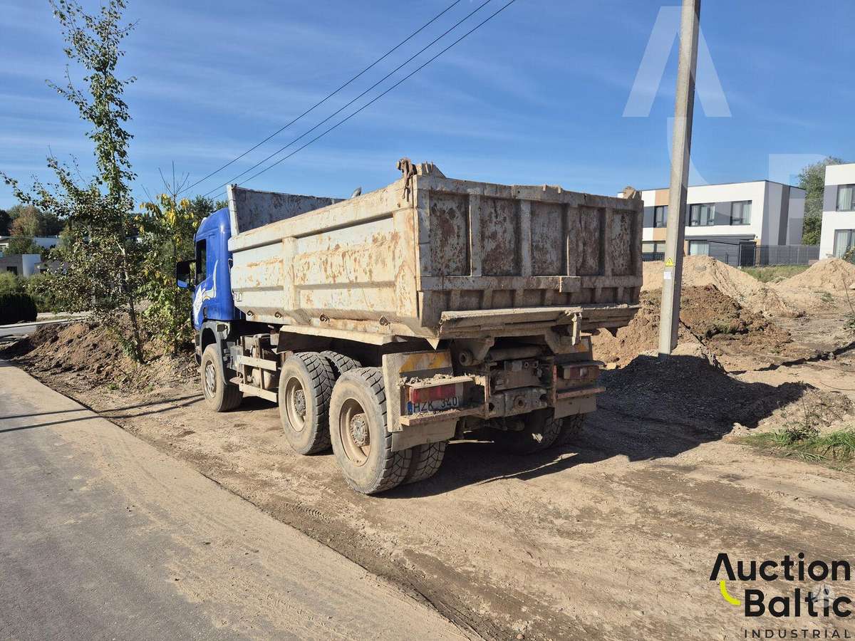 Scania P 124 CB, dumpers / tippers