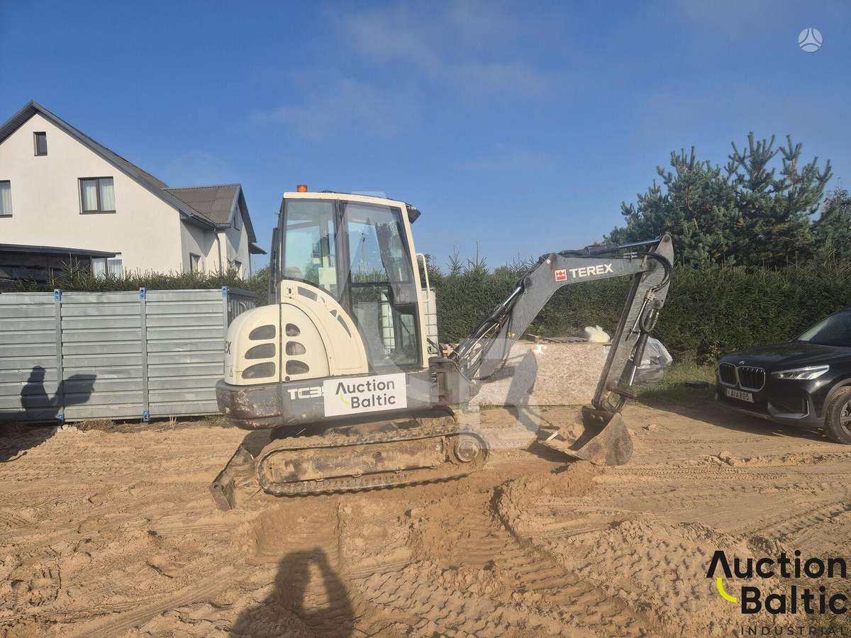 Terex TC 35, mini ekskavatoriai