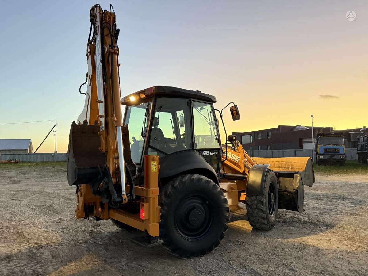 Case 695 Super R Joystick, excavator loader