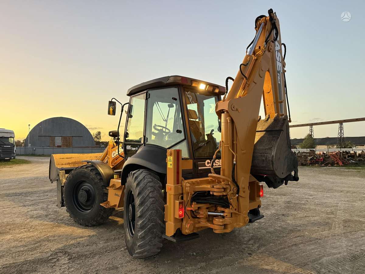 Case 695 Super R Joystick, excavator loader