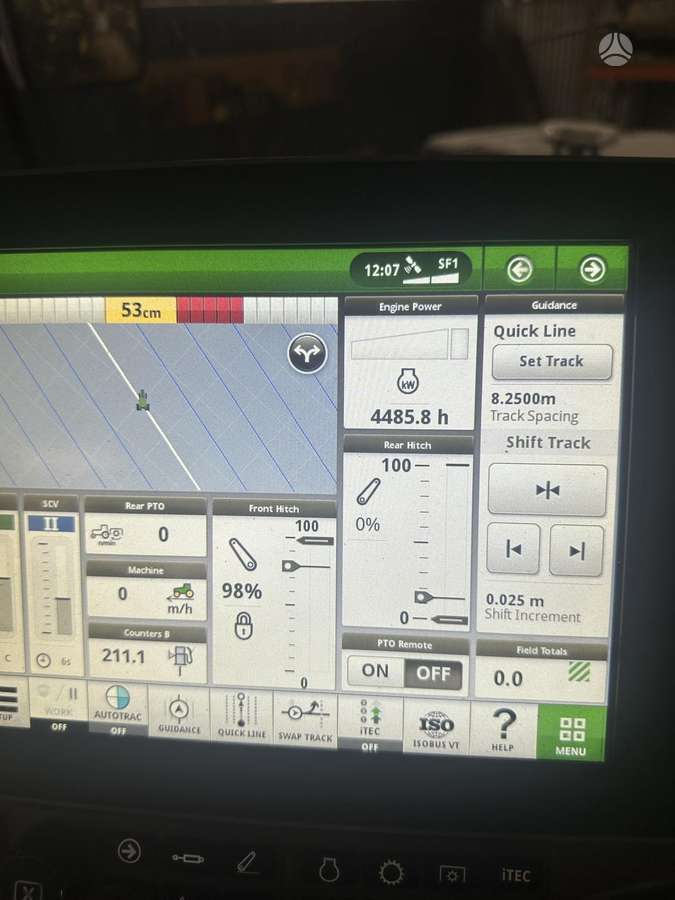 John Deere 6215R, tractors