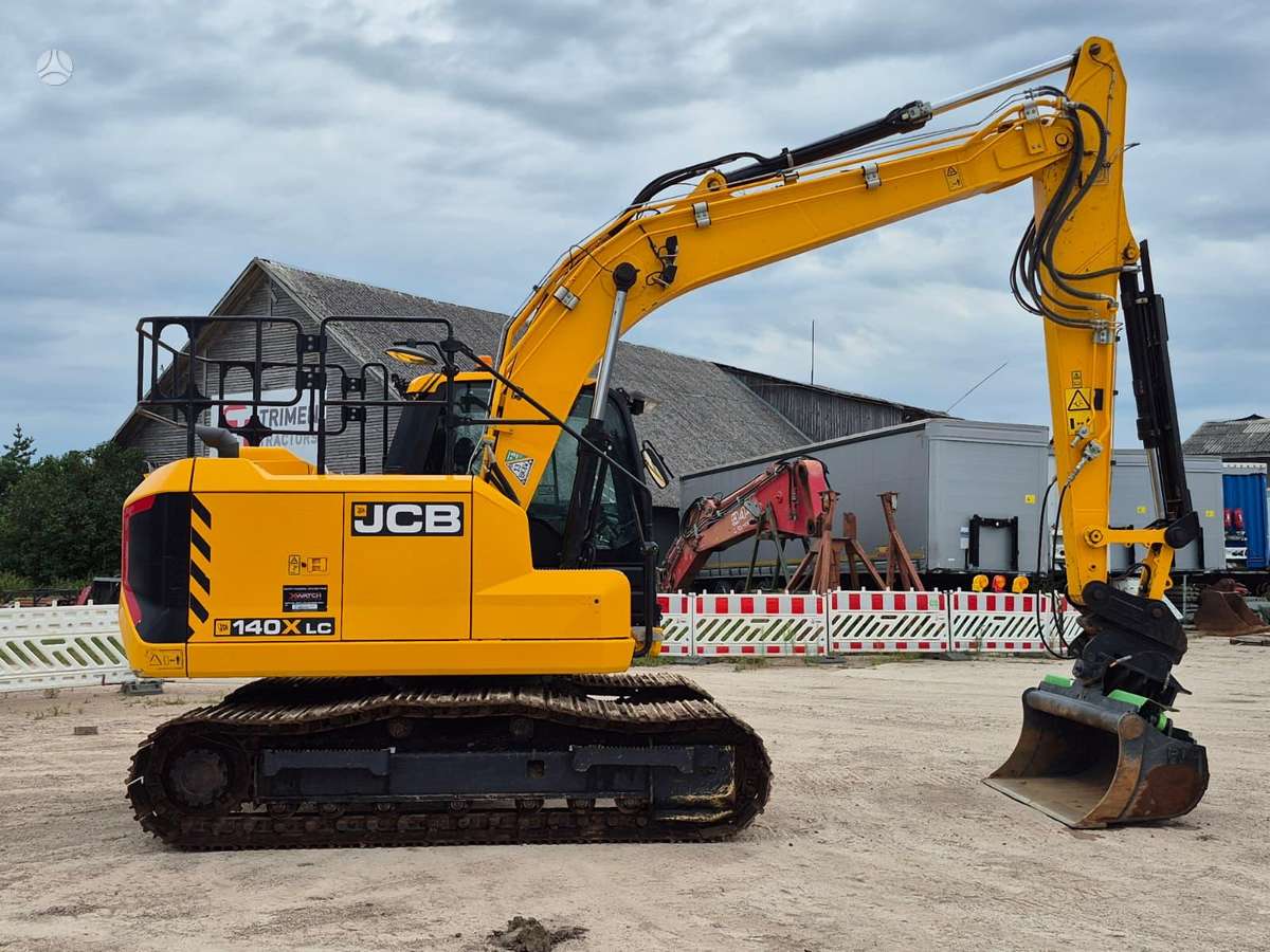 JCB 140X LC, ekskavatoriai