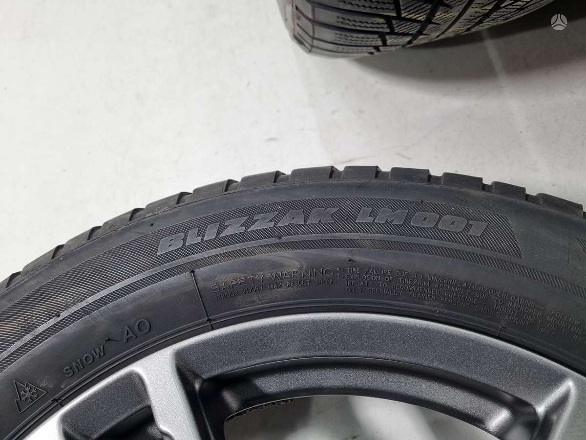 Bridgestone 7+5mm, всесезонные 215/55 R17