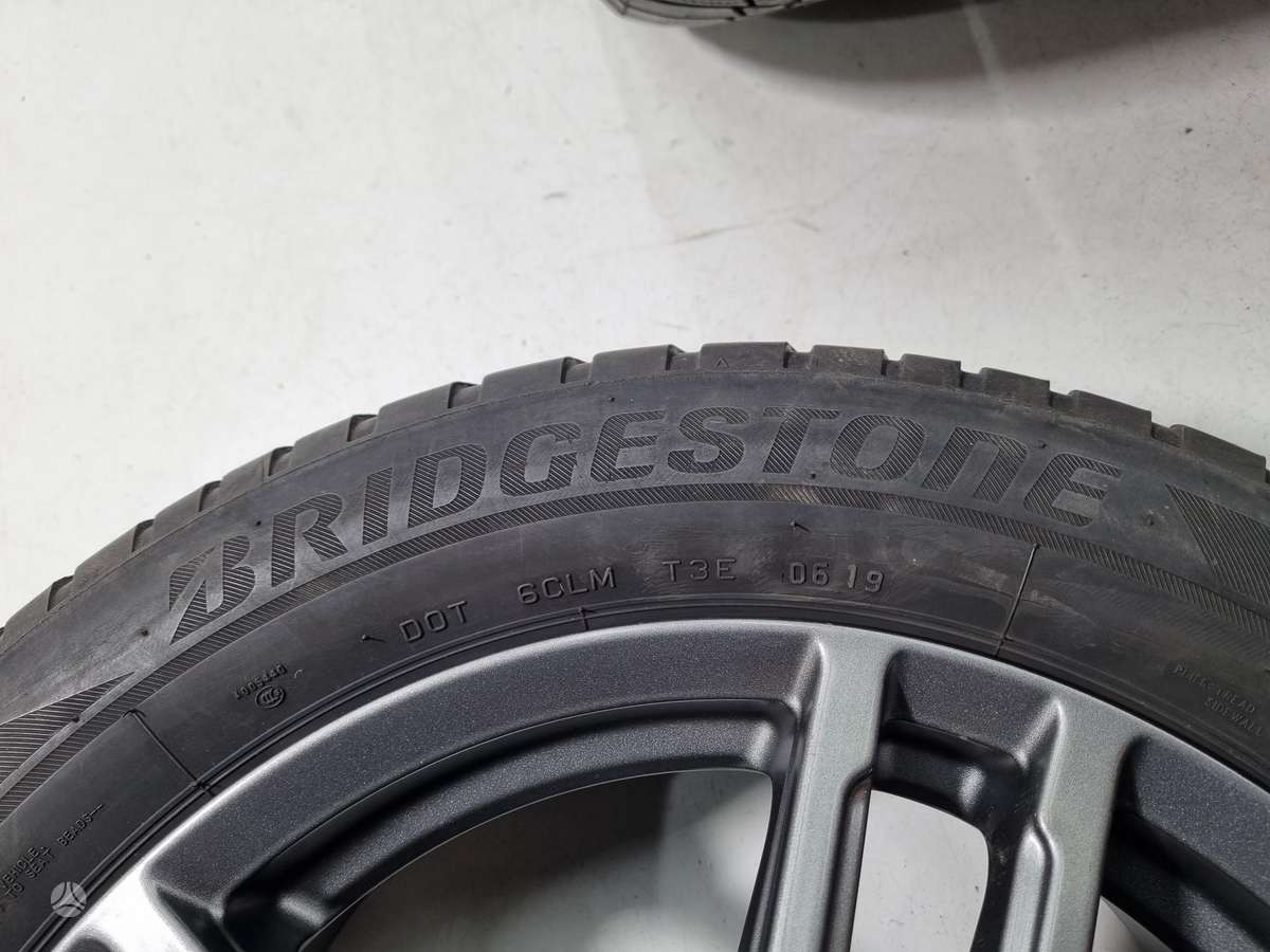 Bridgestone 7+5mm, всесезонные 215/55 R17