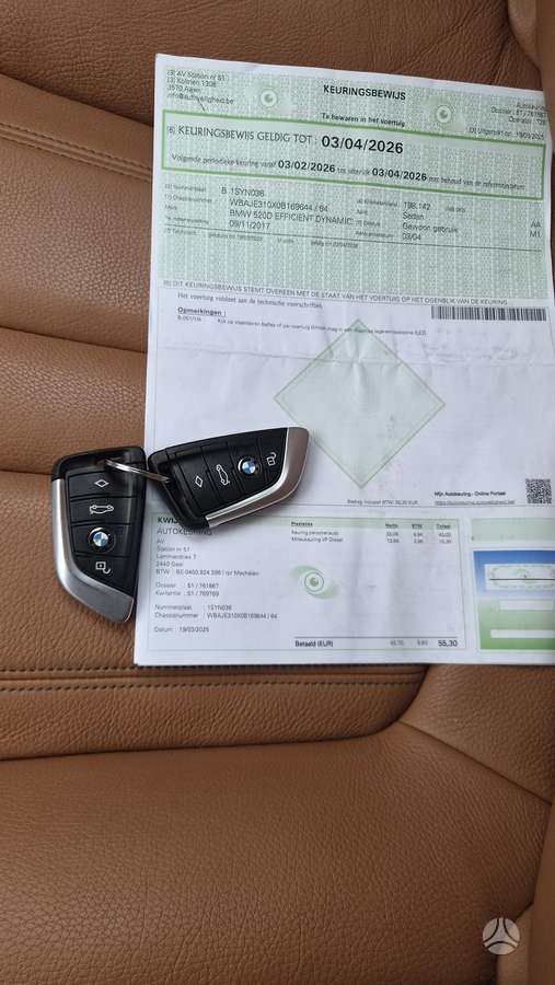 BMW 520, 2.0 l., sedanas