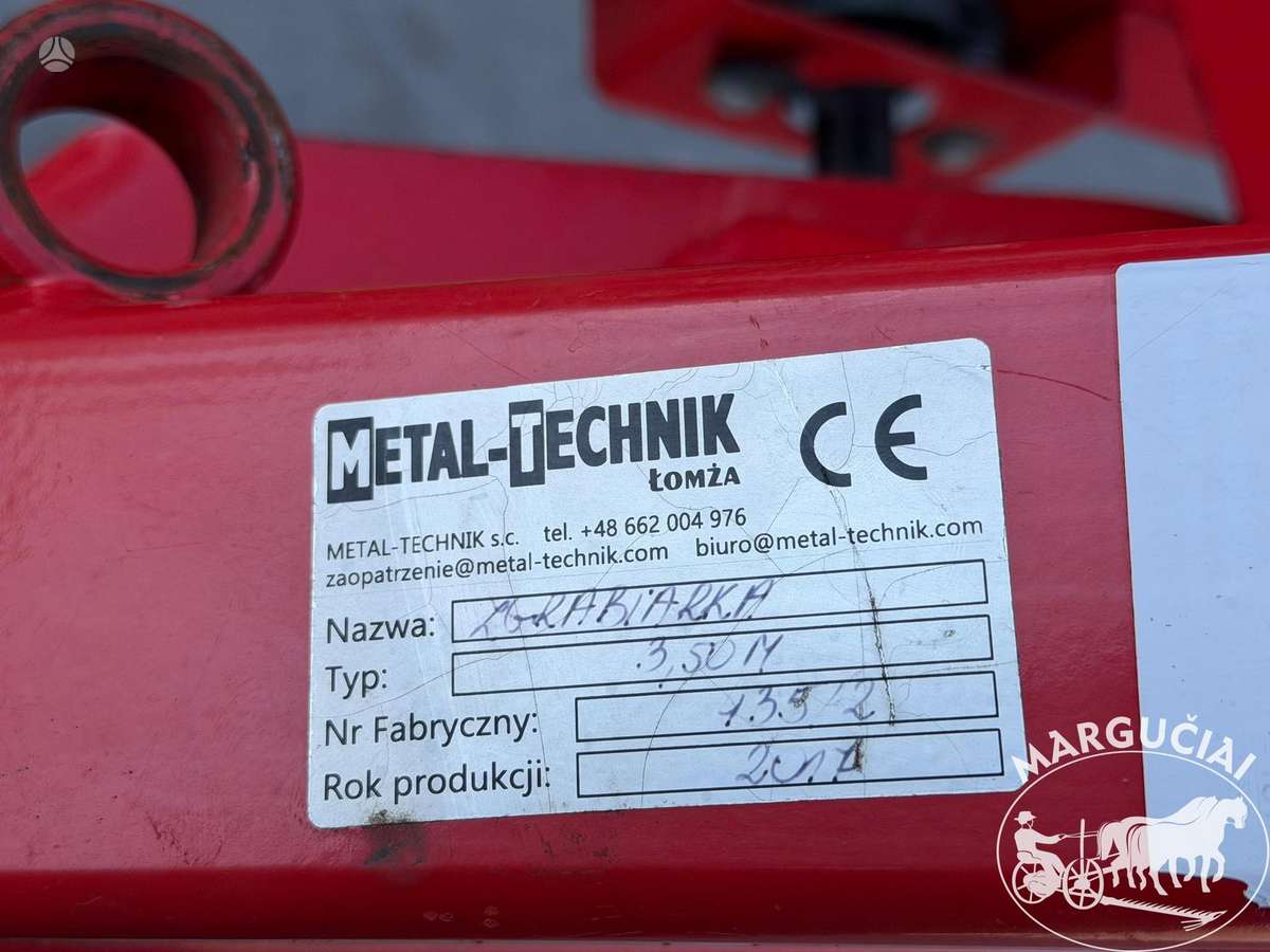 Metal-technik 3,5 m, грабли