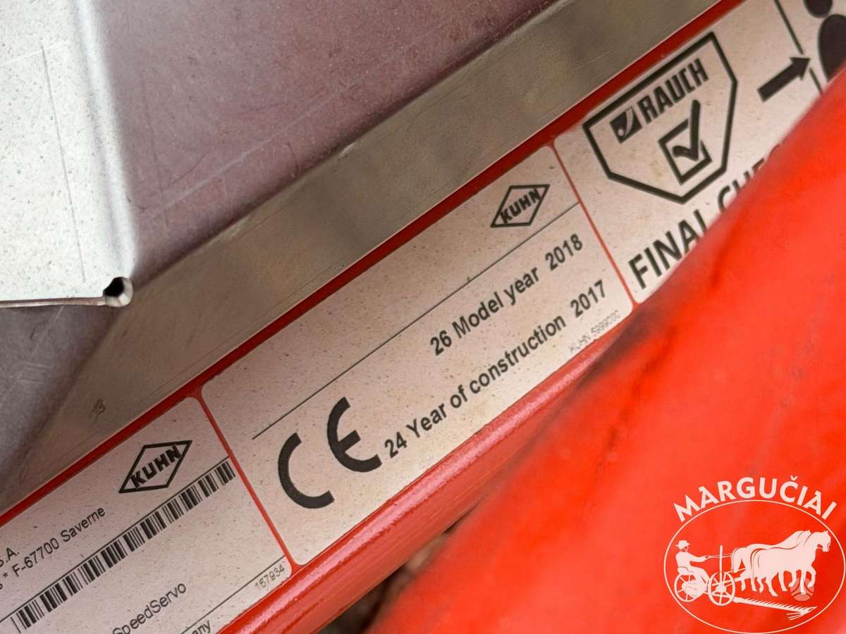 Kuhn Axis 50.2 H-EMC-W, 4200 ltr., spreaders