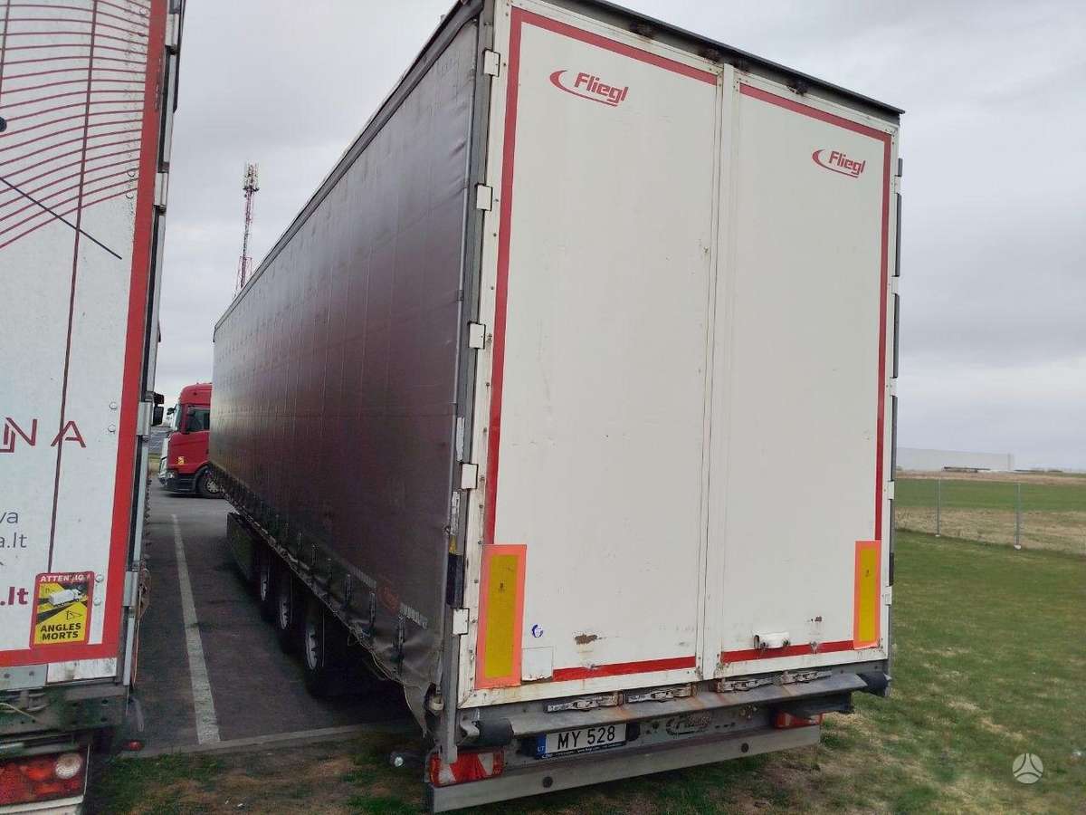 Fliegl SDS Mega, užuolaidinės / tentinės