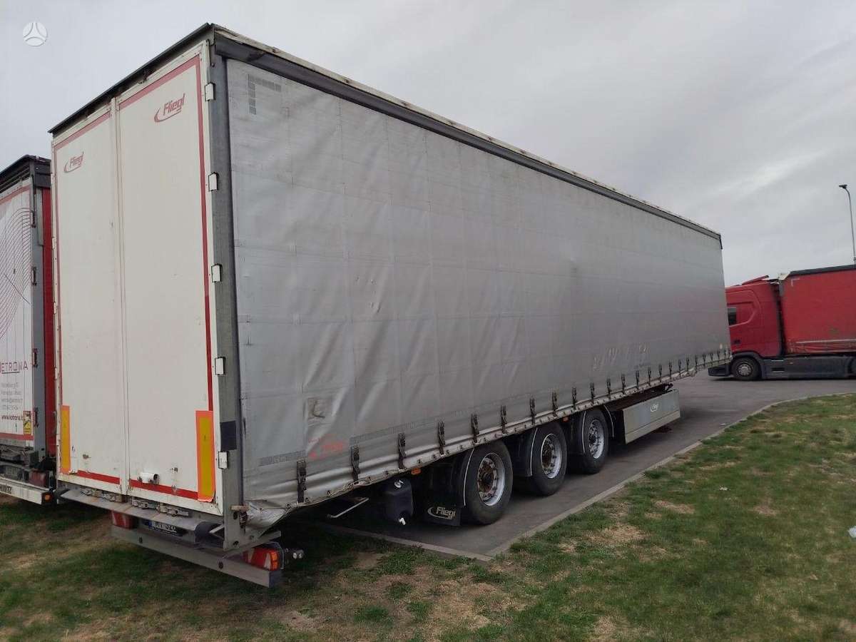 Fliegl SDS Mega, užuolaidinės / tentinės