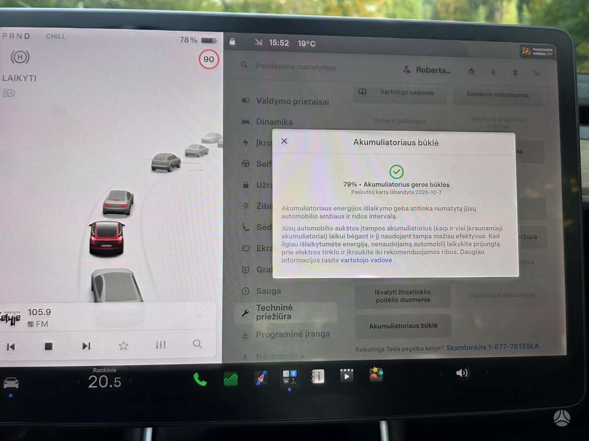 Tesla Model 3, 75 kWh, hečbekas