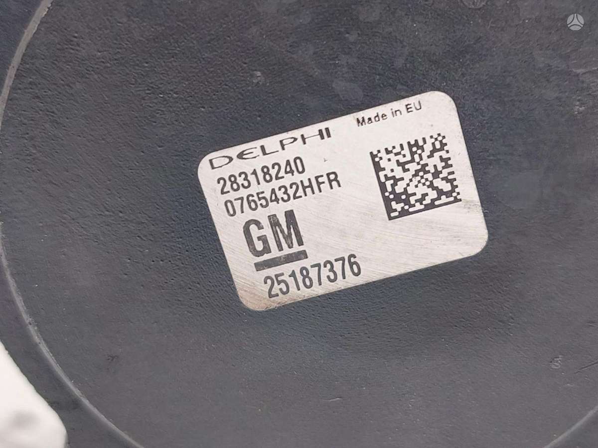 Opel Astra, 25187376, injection system