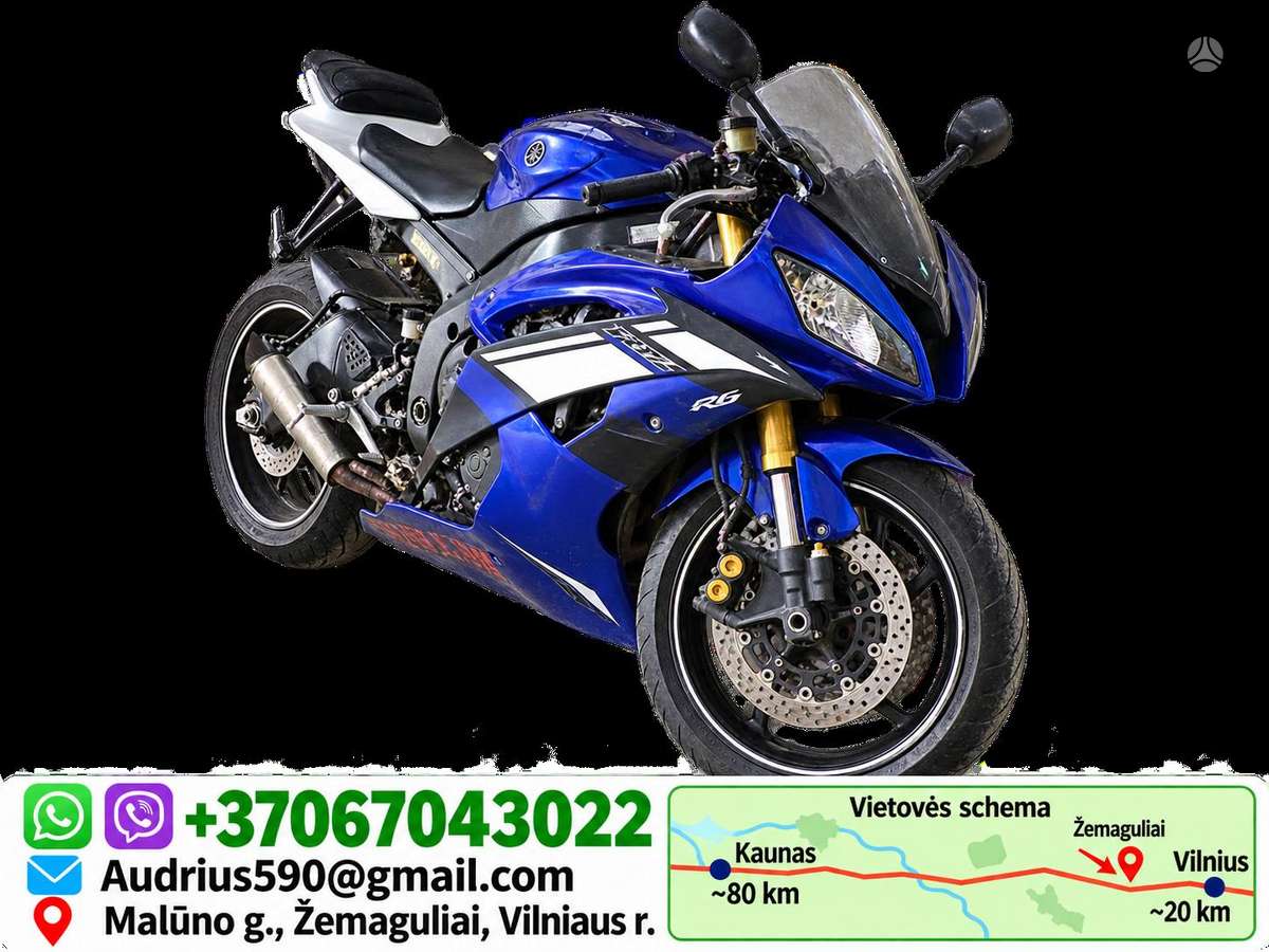 Yamaha R6, street / classic