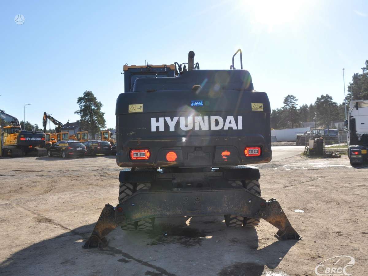 Hyundai HW160 Rototilt, excavator