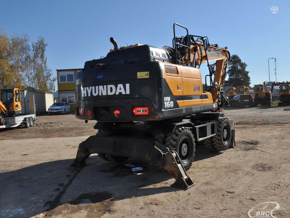 Hyundai HW160 Rototilt, экскаваторы