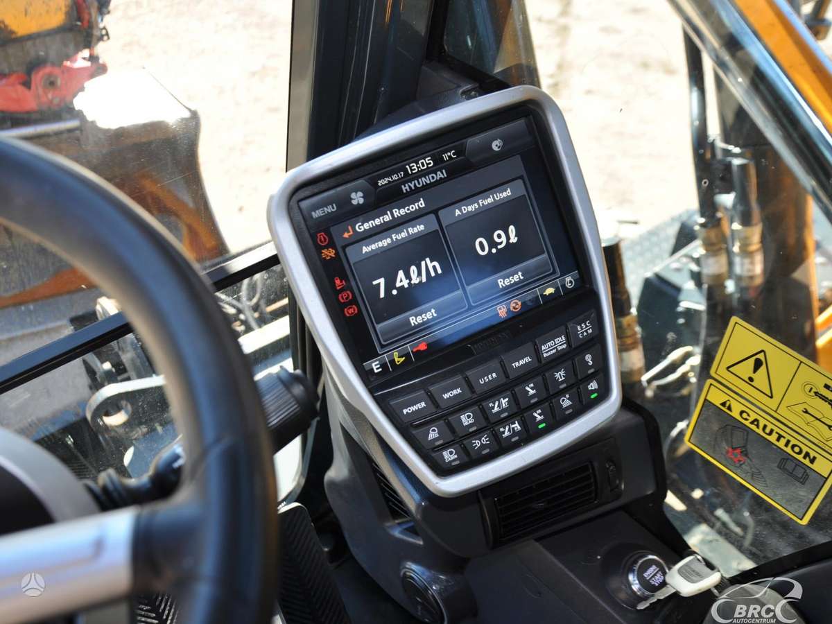 Hyundai HW160 Rototilt, excavator