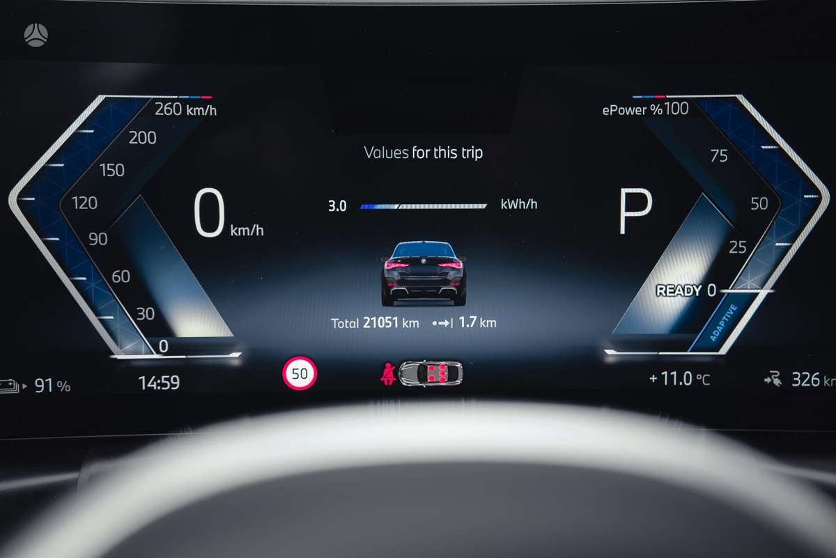 BMW i4, 83 kWh, hatchback