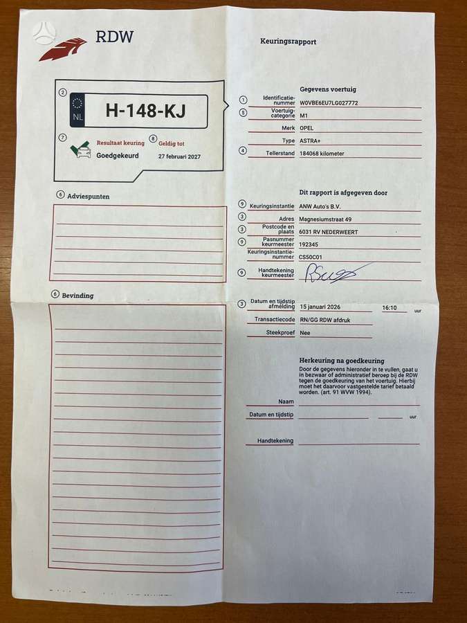 Opel Astra, 1.5 l., hatchback