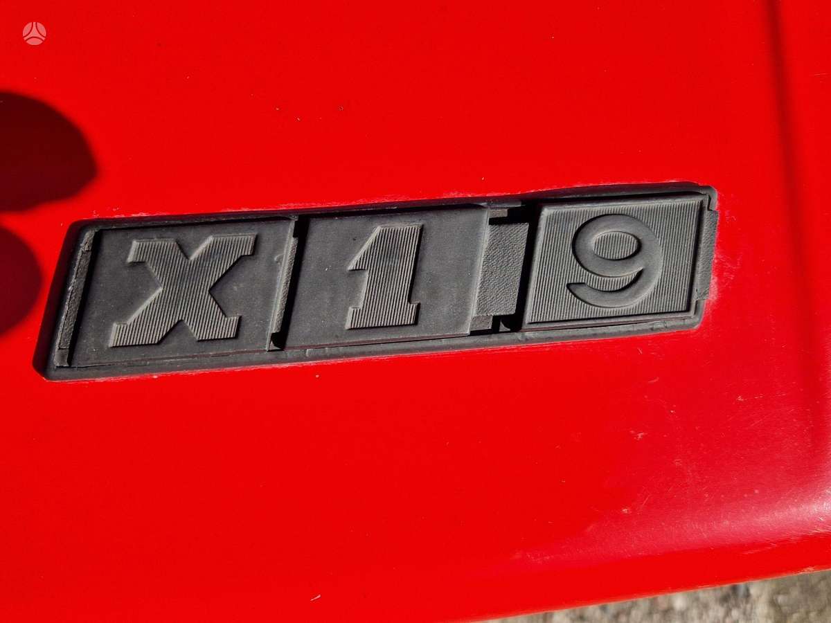 Fiat X 1/9, coupe