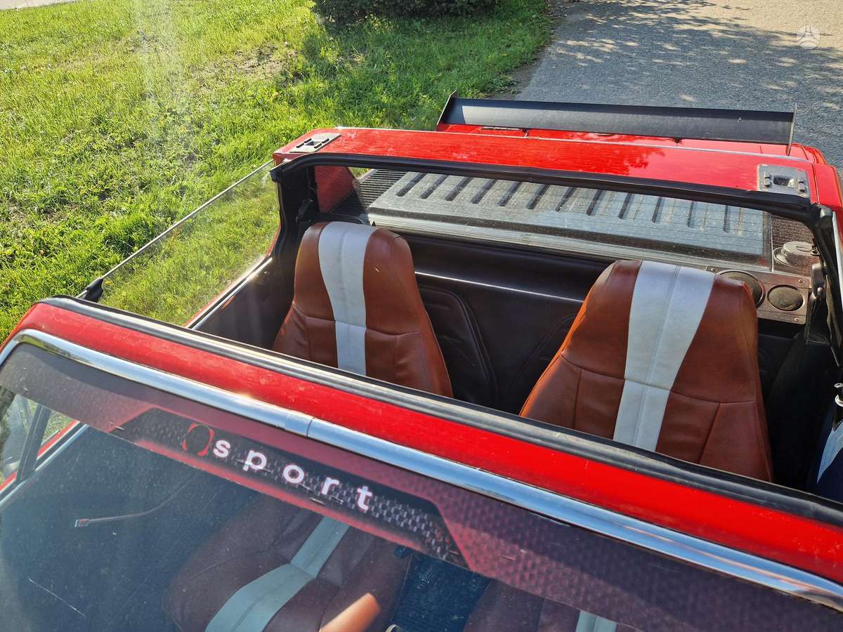 Fiat X 1/9, coupe