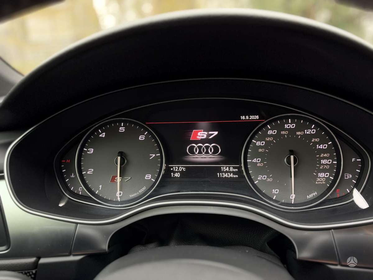 Audi S7, saloon / sedan