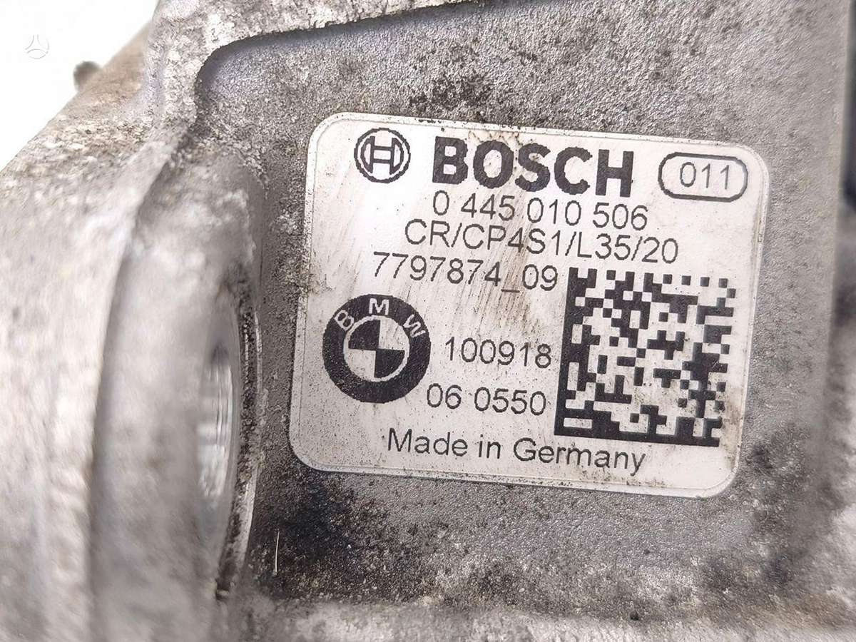 BMW 116, 7797874, injection system