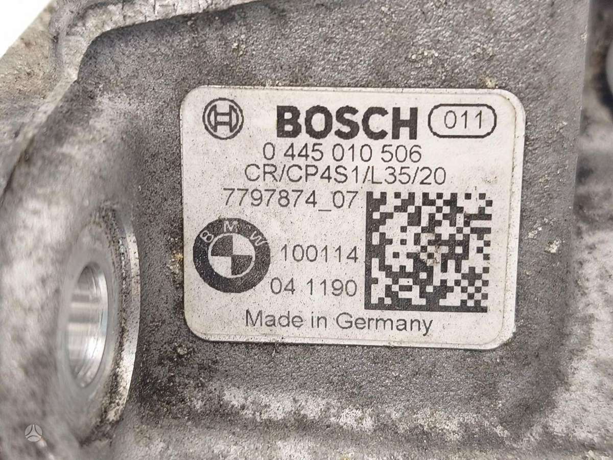 BMW 116, 7797874, система впрыска