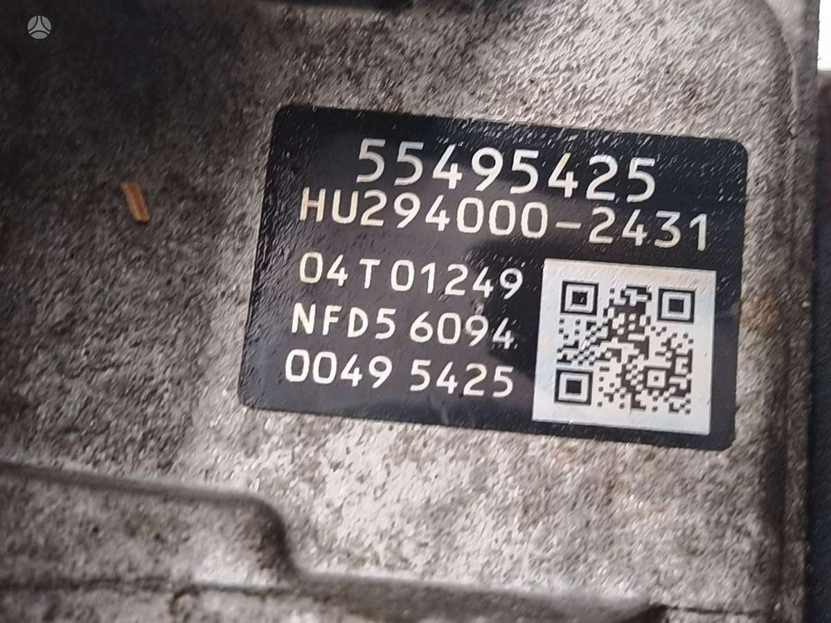 Opel Insignia, 55495425, injection system