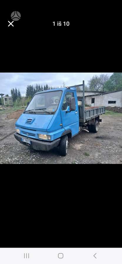 Renault Master, pašizgāzēji