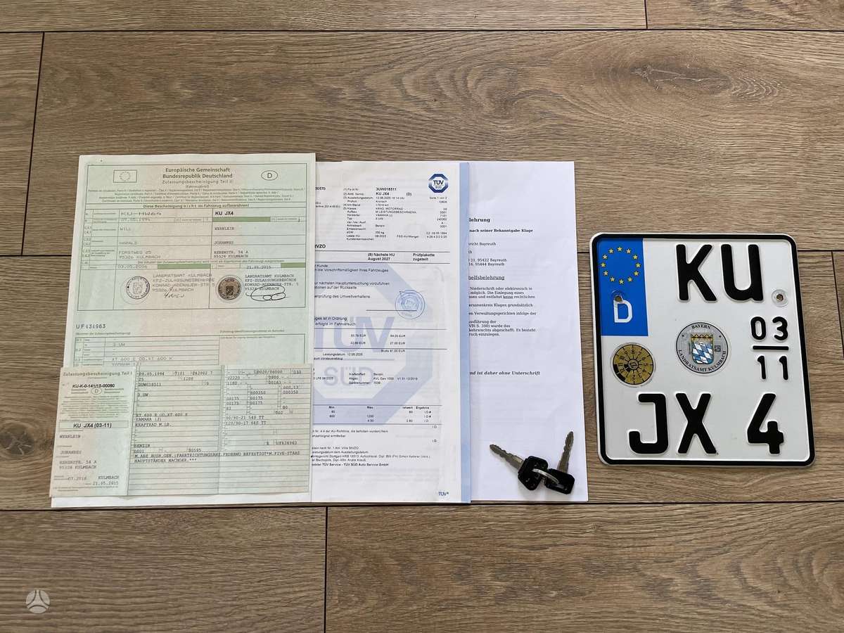 Yamaha XT (Tenere) 600cc, эндуро / adventure