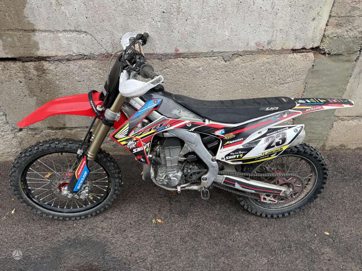 Honda CRF 450cc, motocross