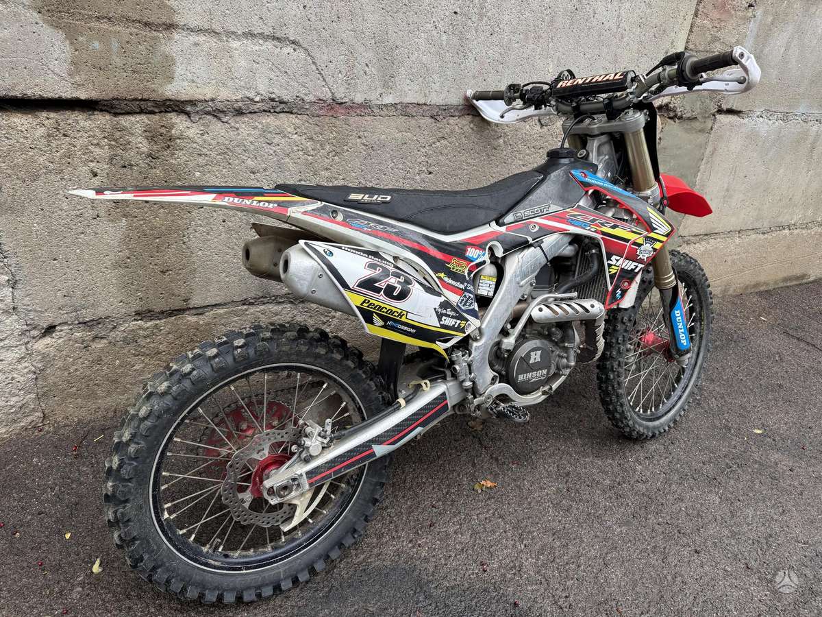 Honda CRF 450cc, motocross