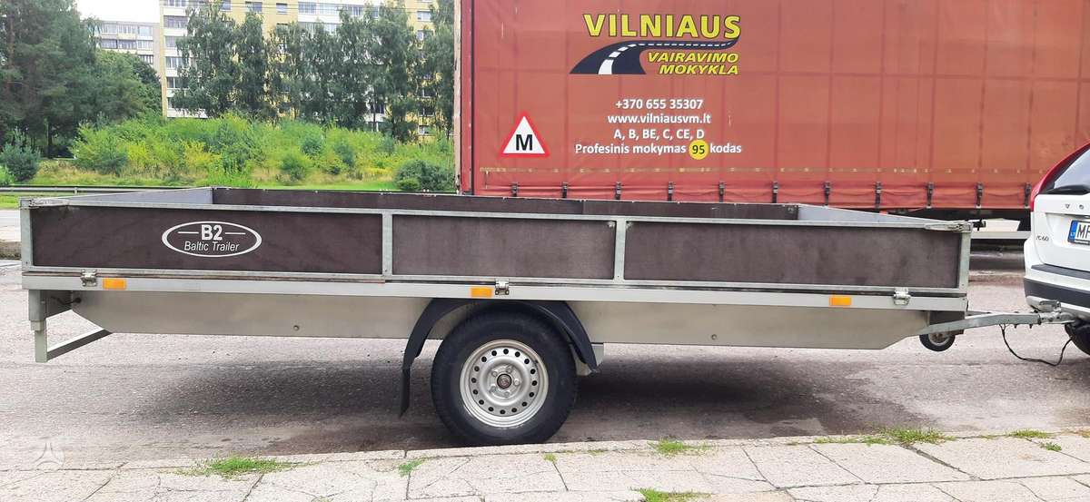 Baltic trailer B2K-4000, бортовые