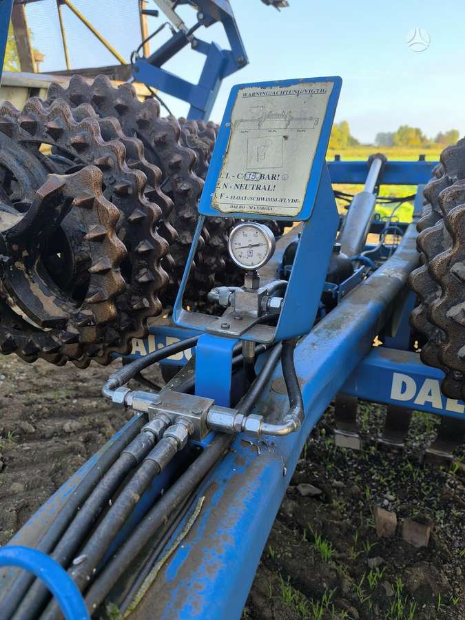 Dalbo Maxiroll 630, dirvos tankinimo, lyginimo volai