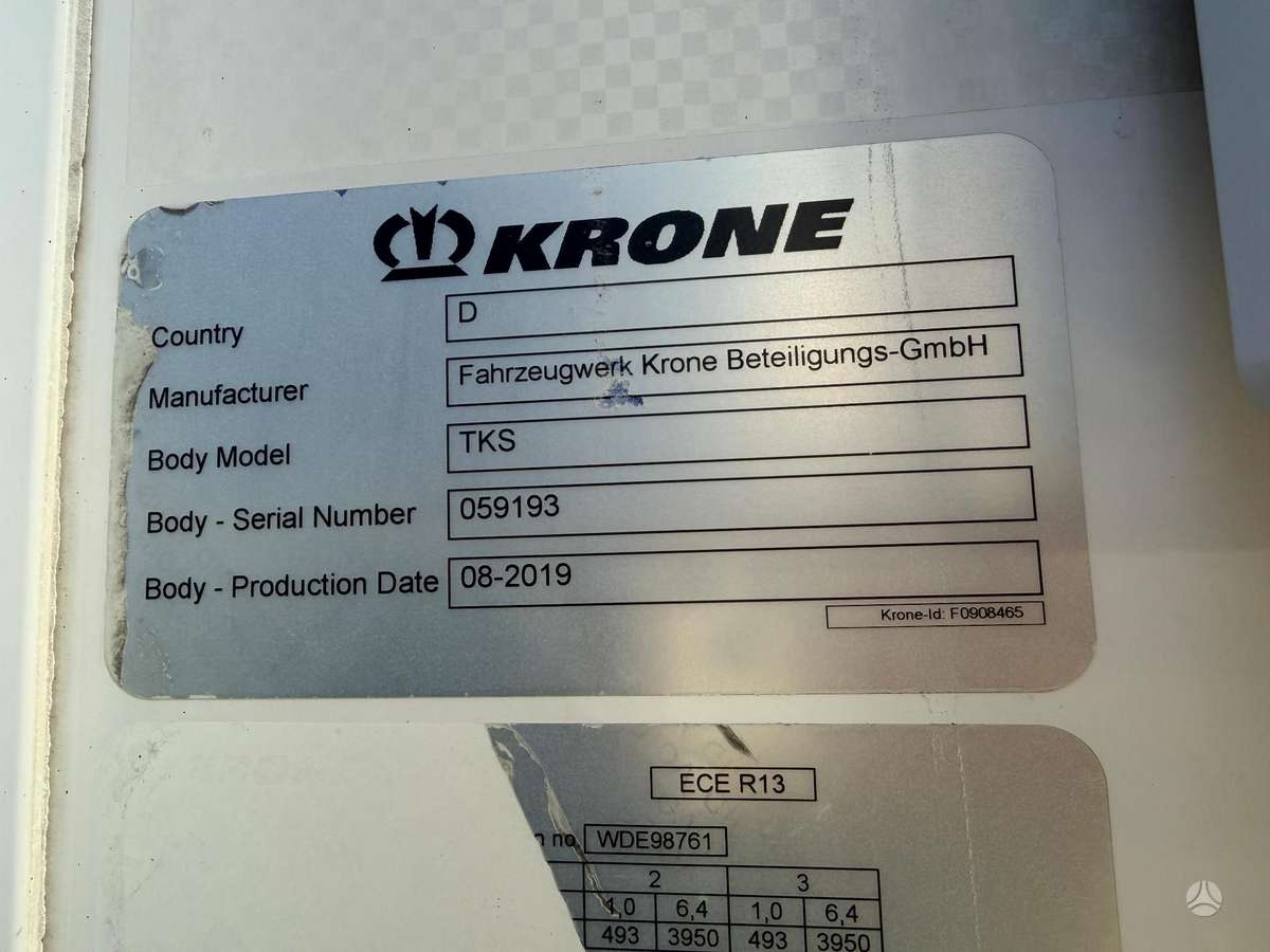 Krone SD, рефрижераторы
