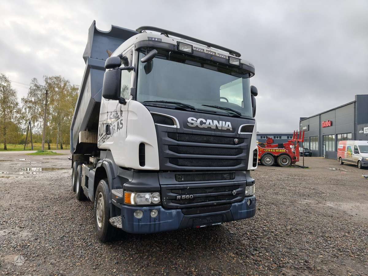 Scania R560, самосвалы