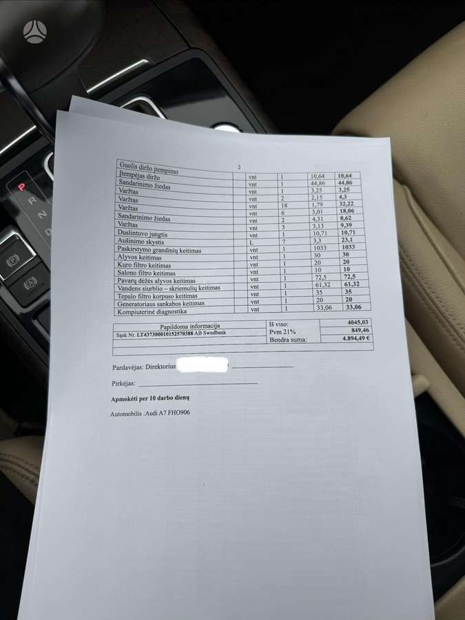 Audi A7, 3.0 l., hatchback