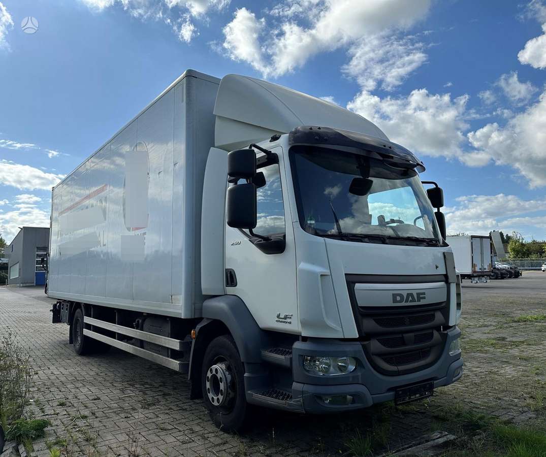 DAF LF 16.250 + Liftas, фургоны-боксы