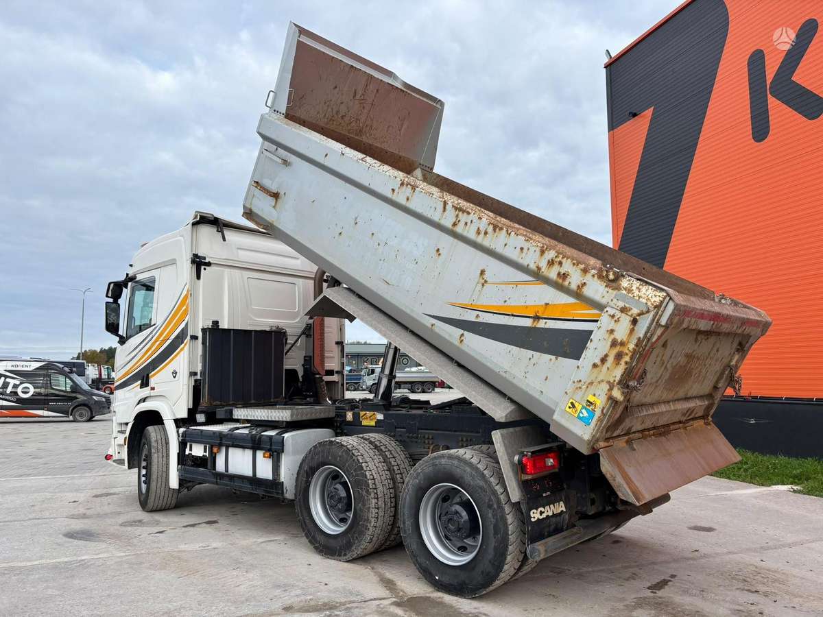 Scania R 650 6x4, самосвалы