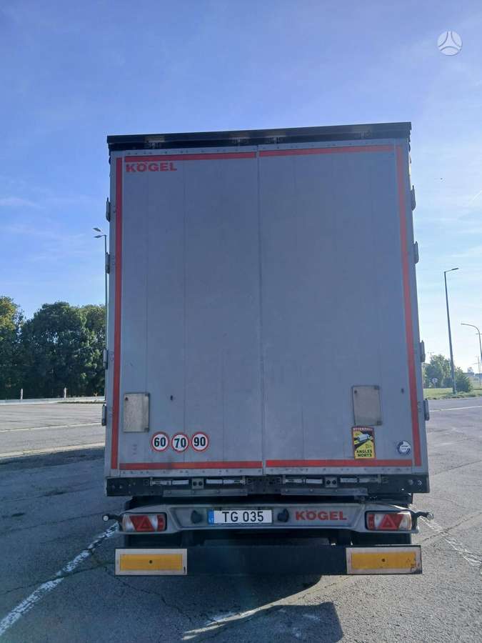 Kögel SN24, пологовые / тентовые