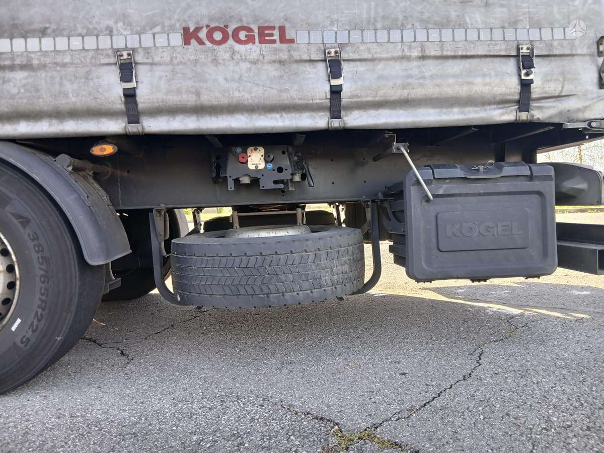 Kögel SN24, пологовые / тентовые