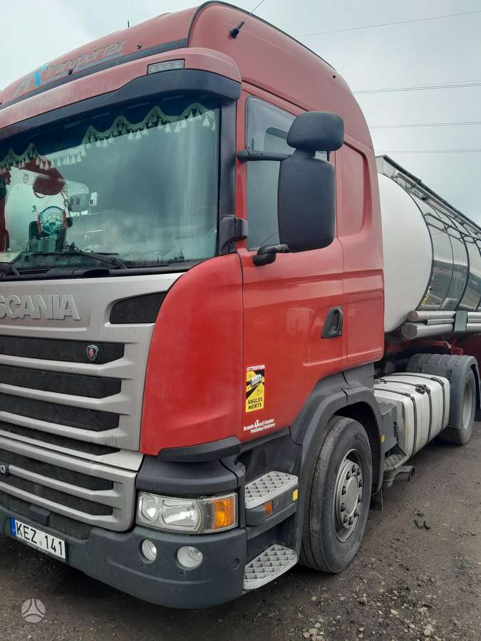 Scania R410, double sleeper