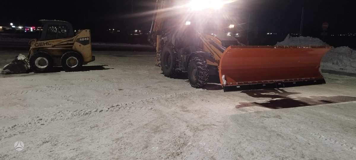 Sniego valymas technikos nuoma