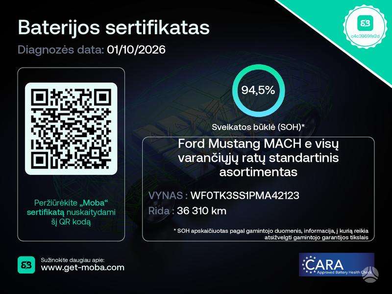 Ford Mustang Mach-E, off-road / crossover