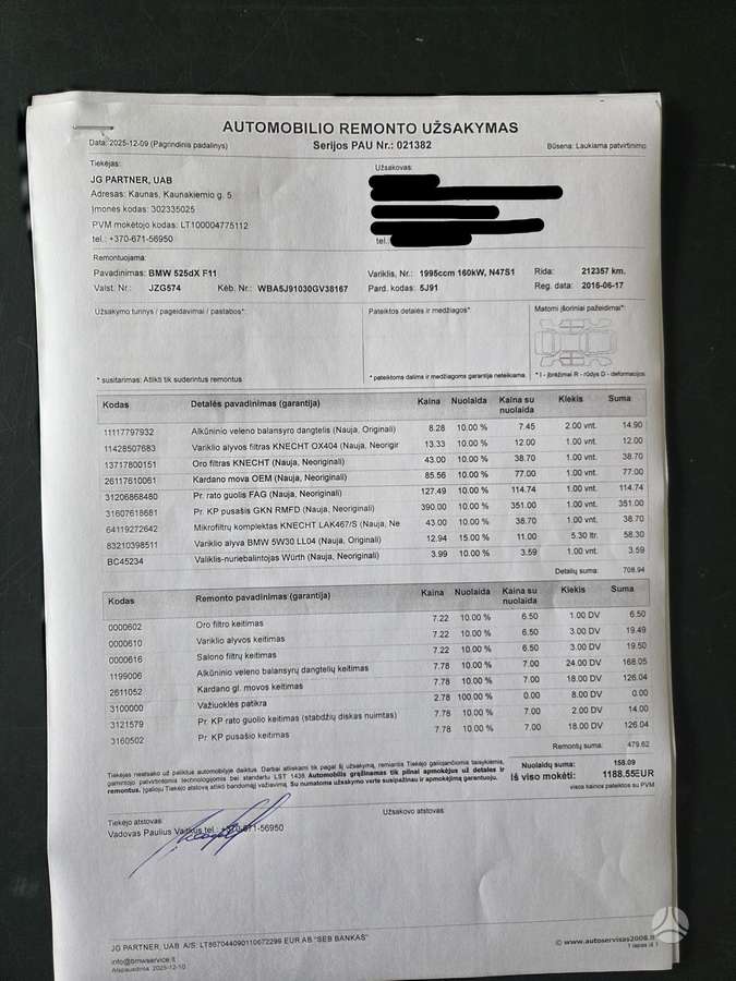 BMW 525, 2.0 l., Универсал