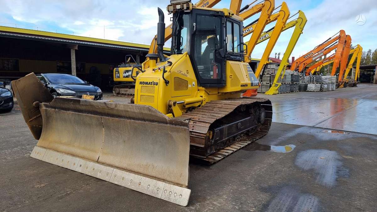 Komatsu D 51 PX-22, бульдозеры