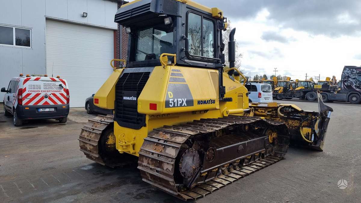 Komatsu D 51 PX-22, бульдозеры