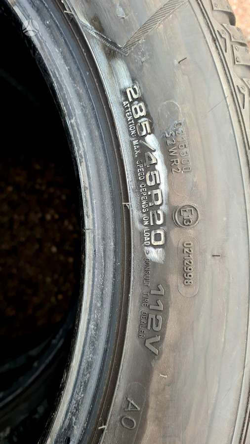 Goodyear ULTRA GRIP Perfomance 8, winter 285/45 R20