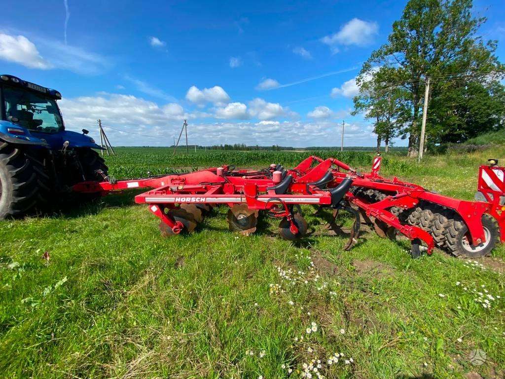 Horsch Tiger 4MT, kultivatoriai,akėčios
